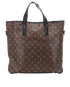Macassar David Tote, &pound;795, Handbags, Brown, Canvas, Back view